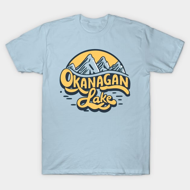 Okanagan Lake T-Shirt by Hashnimo